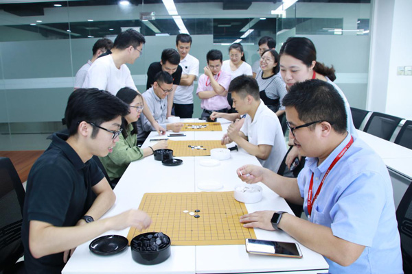 五子棋比賽現場